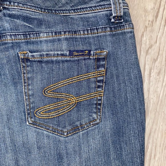 Straight Fit Seven7 Jeans with stretch - Picture 1 of 9